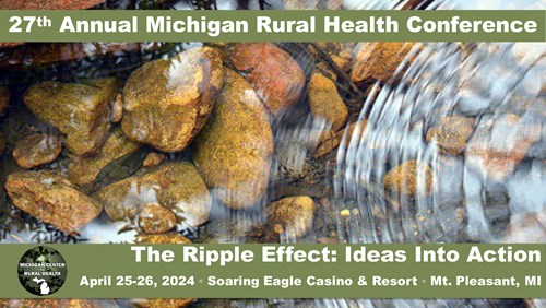 27th Annual Michigan Rural Health Conference Graphic